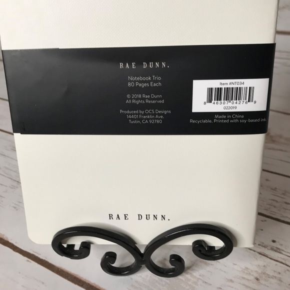 Rae Dunn Notebook Trio - Picture 7 of 8